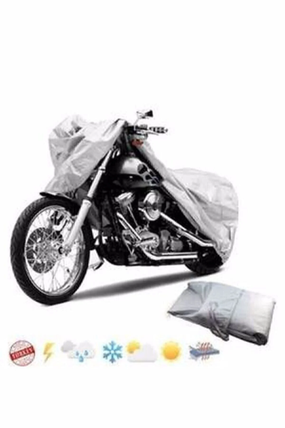 EastBranda Vespa Primavera 150 Arka Çanta Uyumlu Motor Branda Motosiklet Örtüsü" Motorsiklet Brandaları Fiyatı