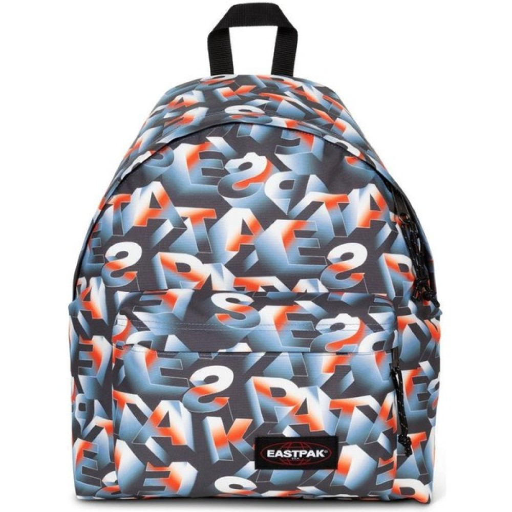 Eastpak Sırt Çantası Padded Pak'r Blocktype Grey EK0006206D91 - Renkli Okul Çantası Fiyatı