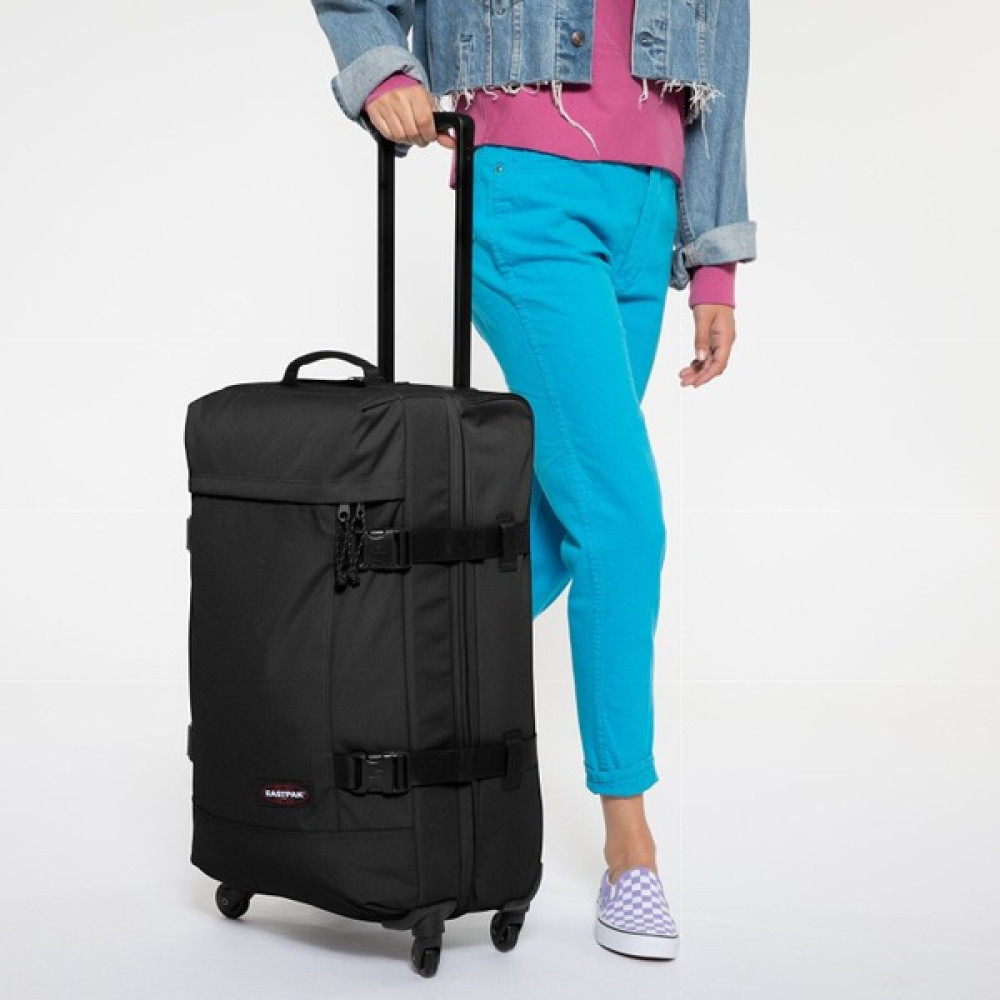 Eastpak TRANS4 M Siyah Tekerlekli Valiz Çanta (Outdoor) Fiyatı