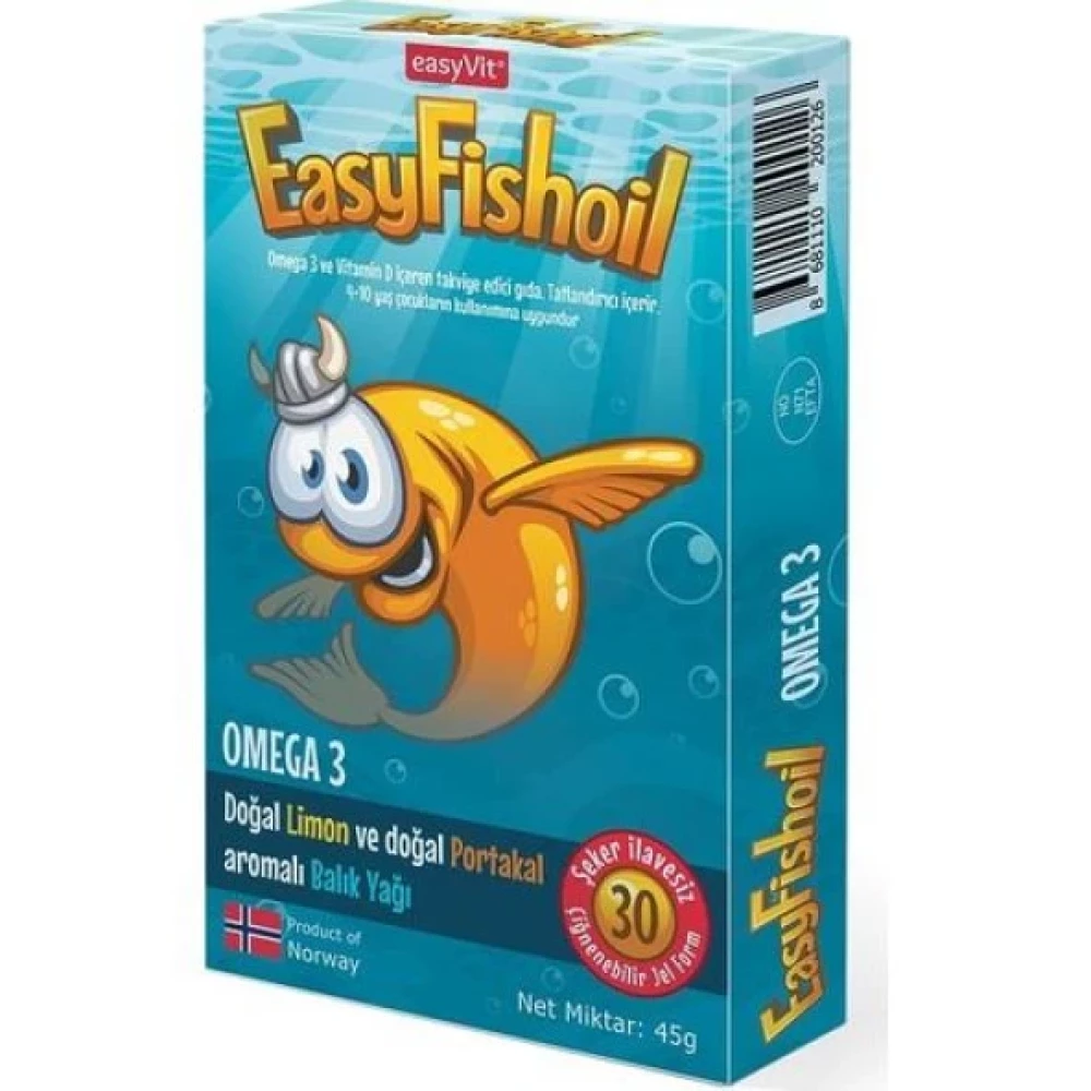 Easy Fish Oil 30 Jel Tablet Kişisel Bakım Gereçleri Fiyatı