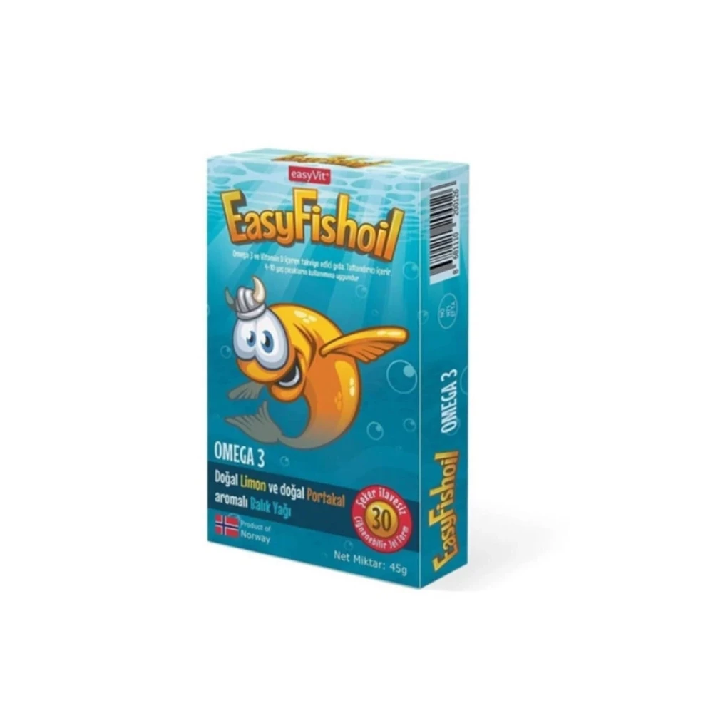 Easy Fishoil Omega 3 Balik Yagi 30 Jel Tablet X2 Adet Kişisel Bakım Gereçleri Fiyatı