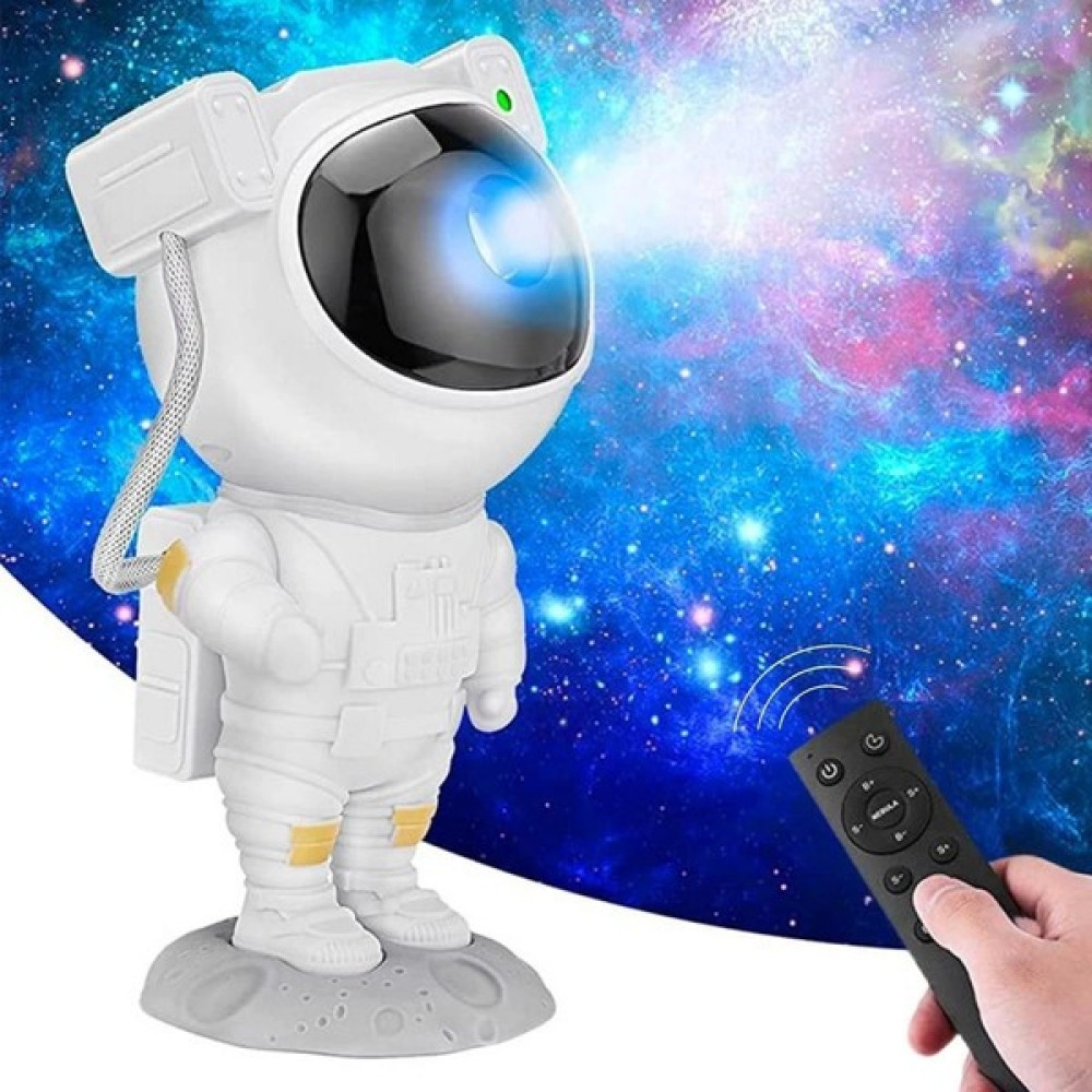 Easy Tedarik Uzaktan Kumandalı ve Zamanlayıcılı Farklı Renk Işık Modlu Astronot Projektör Gece Lambası Bebek-Çocuk Odası Fiyatı