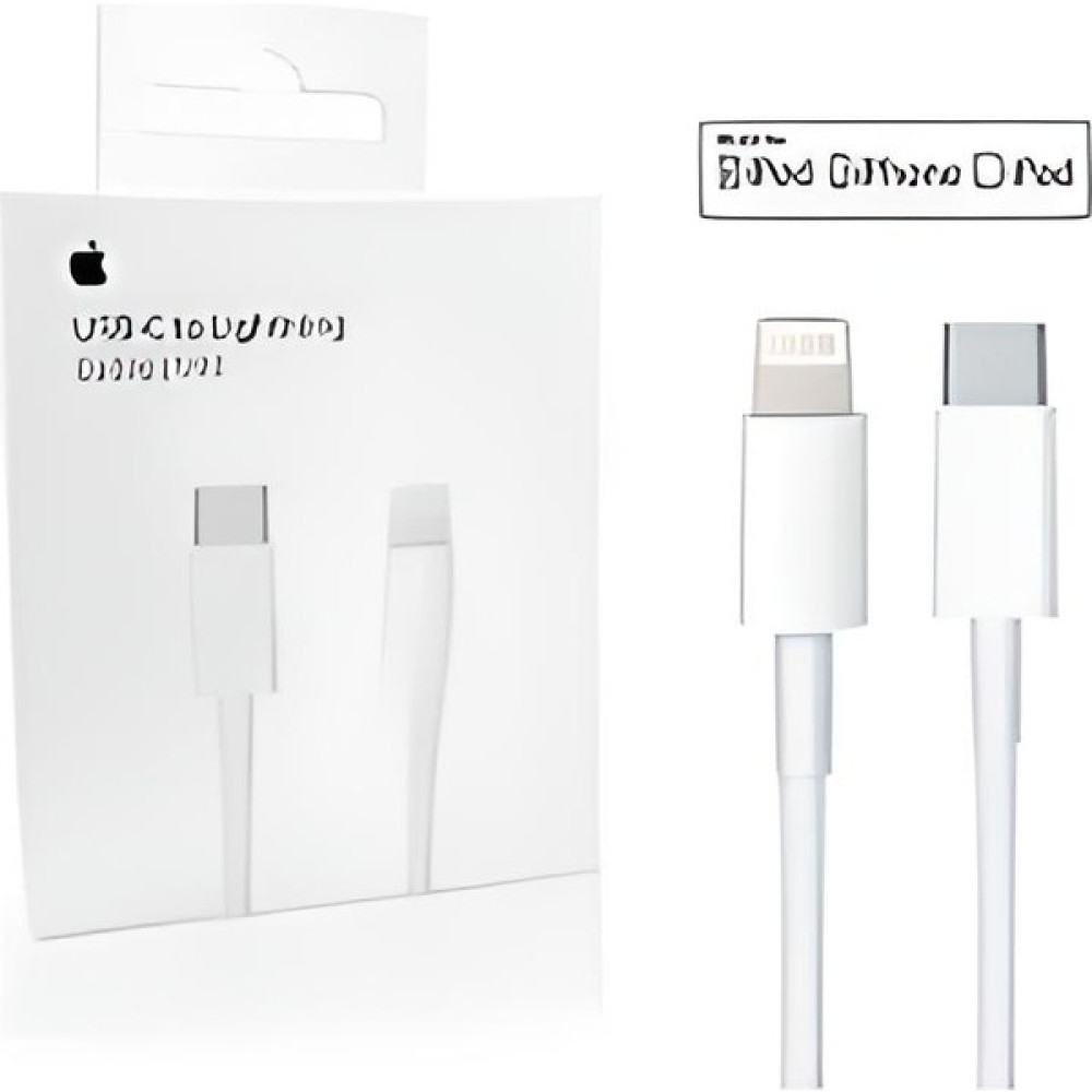 Easy Tekno Apple Iphone MX0K2ZM-A Usb-C Lıghtnıng Kablosu 1m - Beyaz Cep Telefonu Kablosu Fiyatı