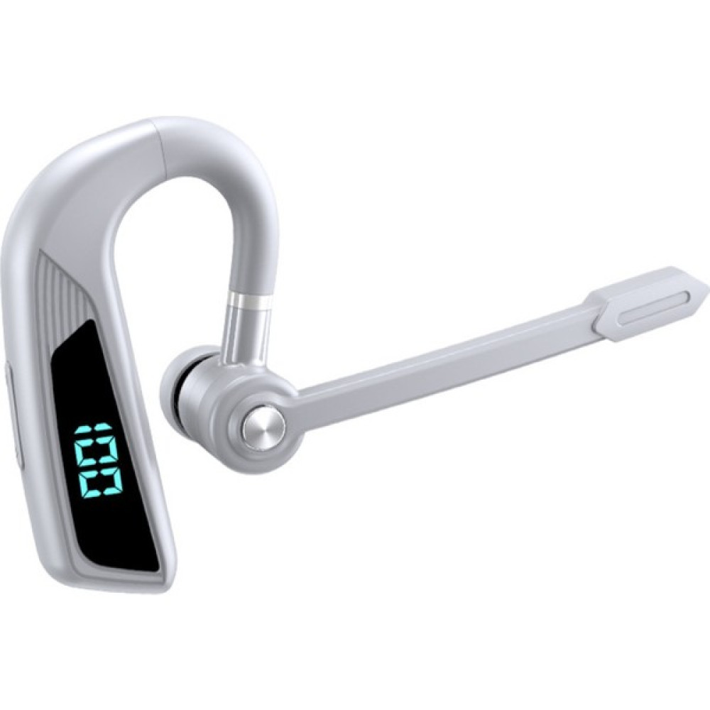 Easyde Dijital Ekranlı Tek Kulak Bluetooth Özellikli Kulaklık (Yurt Dışından) - Beyaz Oto Boyaları Fiyatı