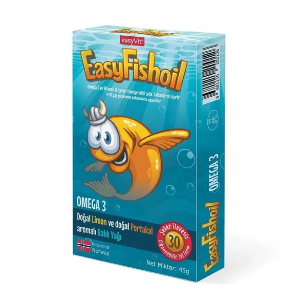 Easyfishoil Omega 3 30 Cignenebilir Jel Tablet Kişisel Bakım Gereçleri Fiyatı