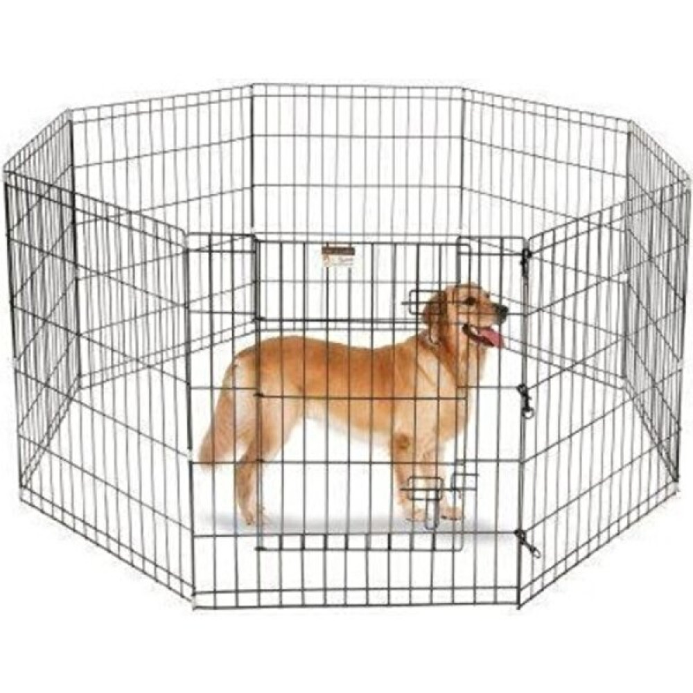 Easypet Easy Pet Köşeli Bahçe Köpek Çiti Parça Köşeli Siyah Renk 61X61X8 cm Evcil Hayvan Ürünleri Fiyatı