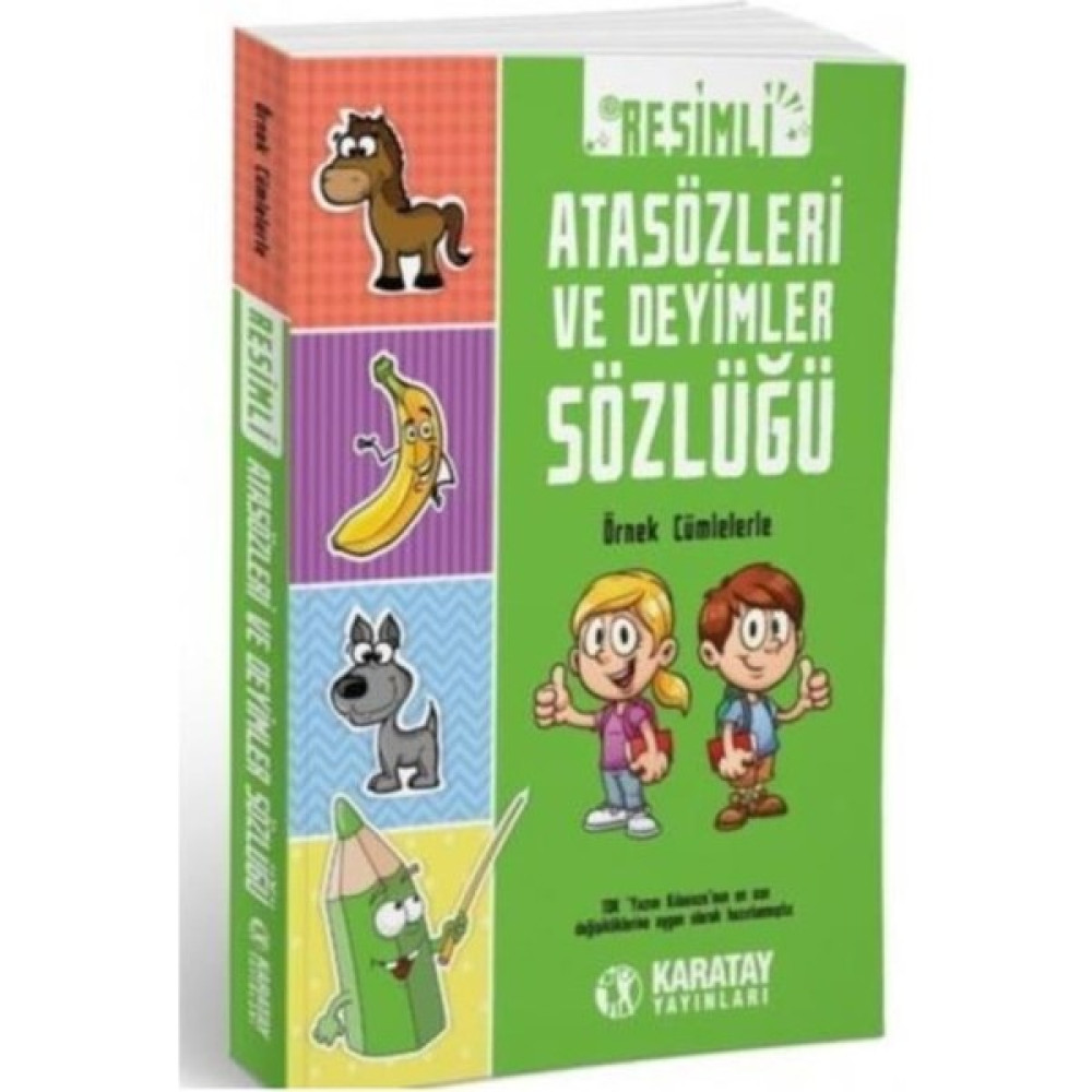 Easyso 4e Karatay Resimli Atasözleri ve Deyimler Sözlüğü Yabancı Dil Başvuru ve Kaynak Sözlükleri Fiyatı