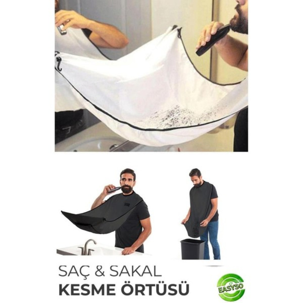 Easyso Pratik Saç Sakal Kesme Örtüsü Traş Önlüğü - yok Saç Kesme Makineleri Fiyatı