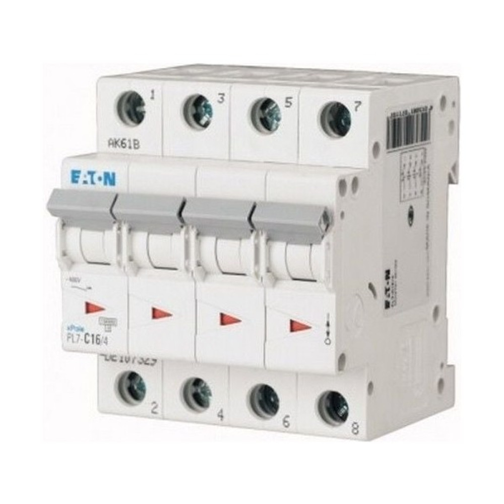 Eaton 165185 PL7-C40-4 Otomatik SIGORTA-10KA-C Eğrisi-4x4 Oto Boyaları Fiyatı