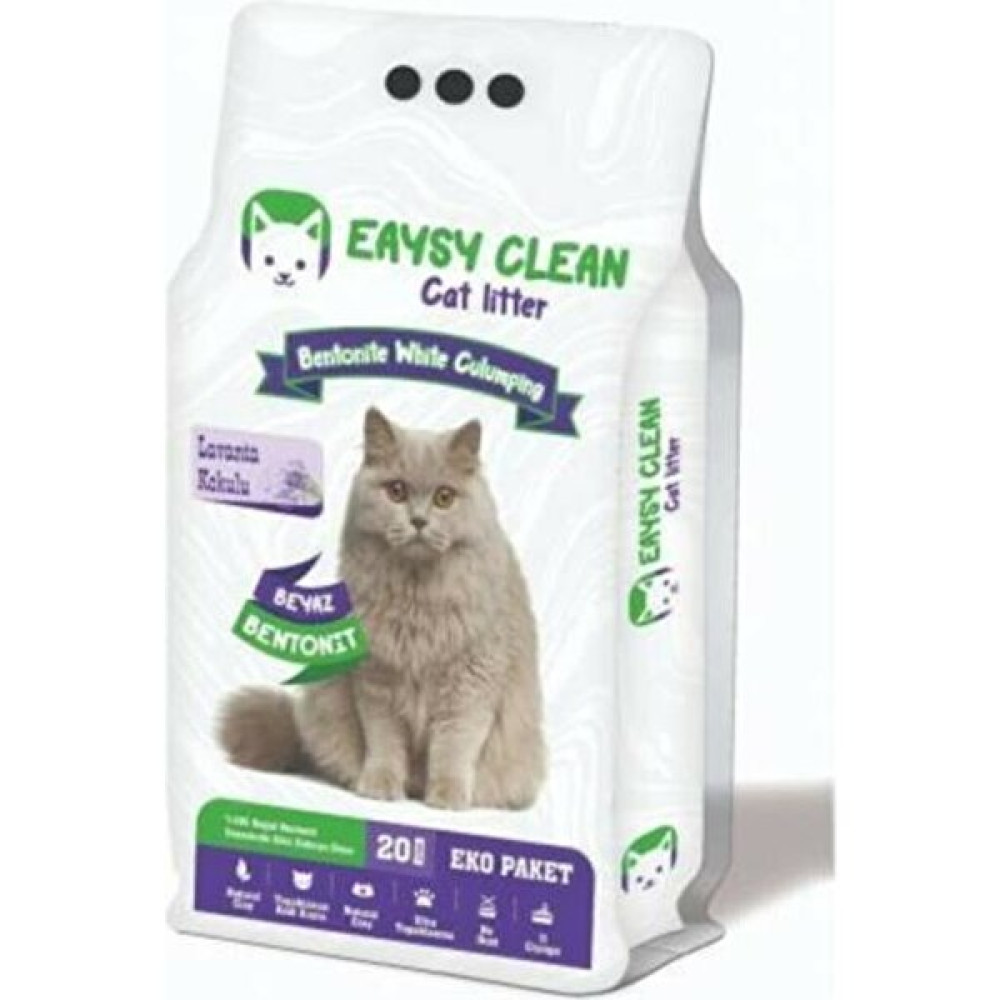 Eaysy Clean Lavanta Kokulu Ince Taneli Kedi Kumu 20 Lt Evcil Hayvan Ürünleri Fiyatı
