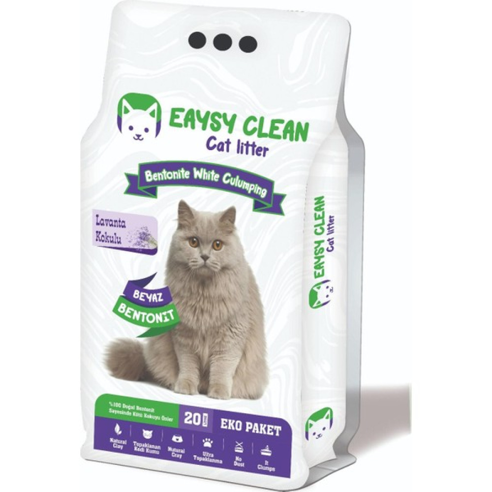 Eaysy Clean Mükemmel Lavanta Kokulu Kedi Kumu 20 lt Evcil Hayvan Ürünleri Fiyatı