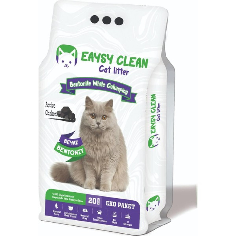 Eaysy Clean Spectacular Active Carbon Kedi Kumu 20 lt Evcil Hayvan Ürünleri Fiyatı