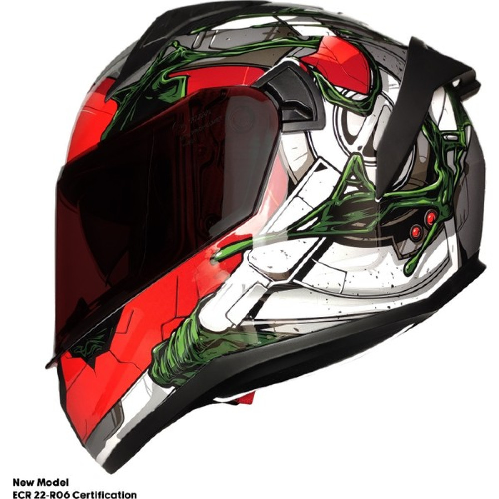 Ebakbak Motosiklet Kask Ece 22.R06 Sertifikalı Double Vizör Fiber Motor Kaskı Full Face Yeni Sezon War - XL Motorsiklet Kaskları Fiyatı