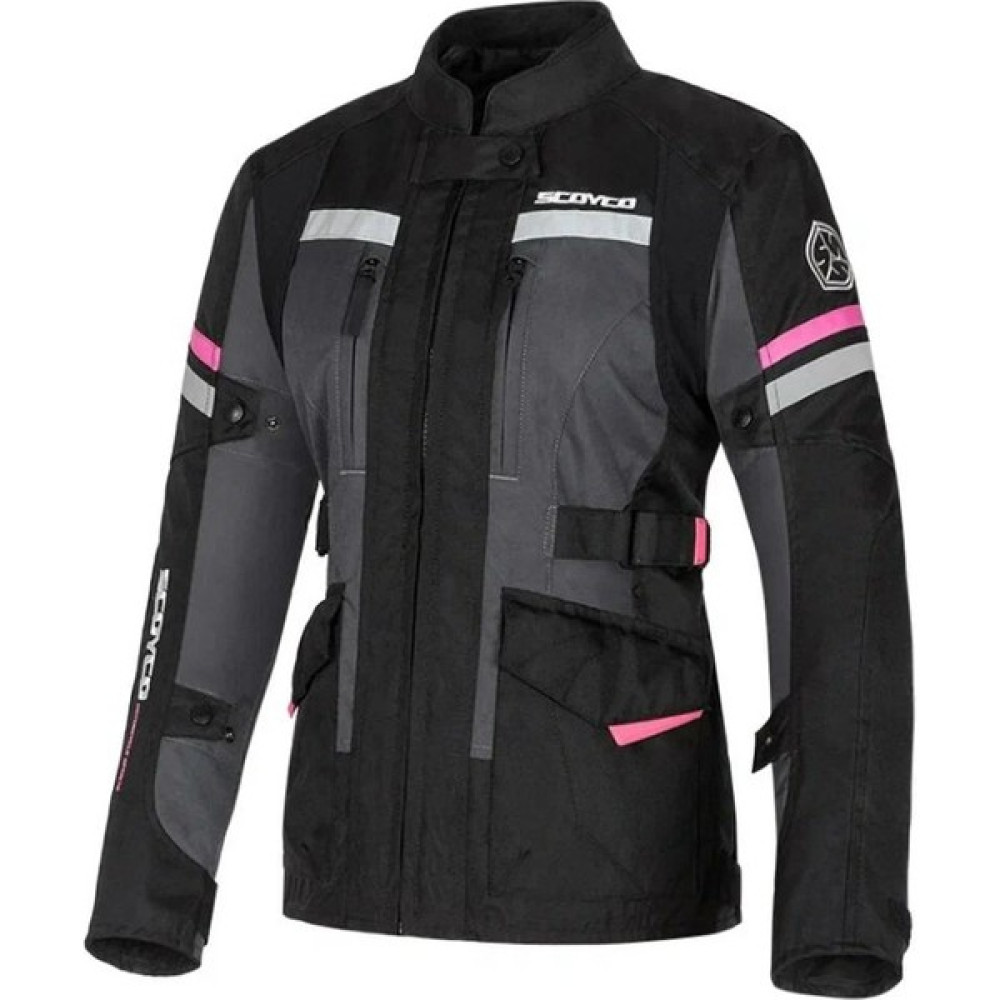 Ebakbak Motosiklet Montu 4 Mevsim Uzun Oxford 600-D Dayanıklı Kumaş Women Motor Mont Black - M Motorsiklet Montları Fiyatı