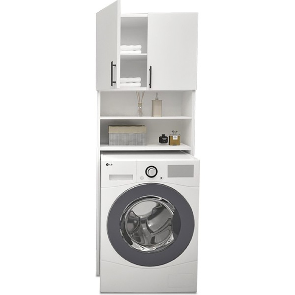 Ebatlandır DECO-1000 Çamaşır Makinesi Üstü Dolap (Kısa) Banyo Dolabı / Mobilyası Fiyatı