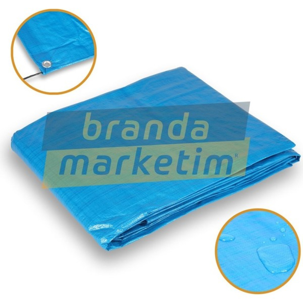 Ebatlı Çadır Branda 3MTX3MT-MAVI Çadır Fiyatı