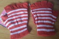 1 Pair Women's Fingerless Gloves with Finger Cover - knit Fashion - Free Postage Women's Gloves price