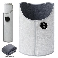 Electric Foot Warmer Under Desk Heated Leg Heater Foldable 5Temp w/ Free Blanket Electric Blankets price