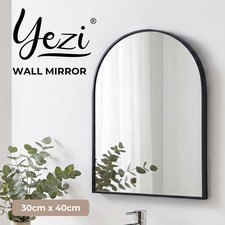 Yezi Wall Mirror Vanity Mounted Tempered Glass Aluminium Frame Bathroom Bedroom Framed Mirror price