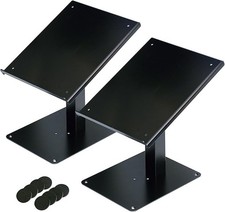 KIKUTANI DJ-CDL CDJ Stand Set of 2 Adjustable DJ Equipment Stand Pair Black New DJ Set price
