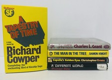 VINTAGE 5x SF Hardcover Lot! GOLLANCZ Chris Evans Knight Cowper DJ Set DJ Set price