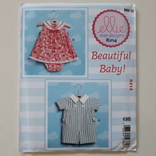 Kwik Sew Sewing Pattern K214 214 Baby Romper Dress Panties Size Nb-18m NEW Baby Panties price