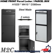 Free Stand Steel Parcel Letterbox DropBox Package Mailbox Security Lock Storage Letterbox price