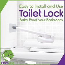 Child Safety Toilet Seat Lock - Easy to Install and Use Toilet Lock, Baby Proof Baby Toilet Seat Lock price