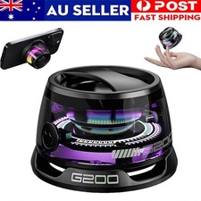 Mini Portable Magnetic G200 Bluetooth Speaker Waterproof LED Wireless RGB Lights Docking Speaker price