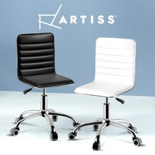 Artiss Office Chair Conference Chairs Computer Desk PU Leather Low Back Office Chair price