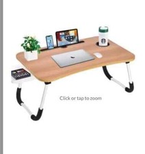 Uspharos Laptop Desk Folding Legs Study Work Bed Tray Cup And Tablet Holder NIB Multi Work Desk price