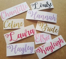 Custom Vinyl Name Sticker | Name Label Vinyl Decal Name Sticker Decals Bottle Label price