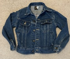 Retro Lee Jean Denim Jacket Girls 10 Hard Rock Cafe Honolulu Save The planet Girls' Jacket price