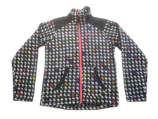 Columbia Girl's Sz 14/16 Multicolor Zip Up Basic Jacket Outdoor Zip Fleece EUC Girls' Jacket price