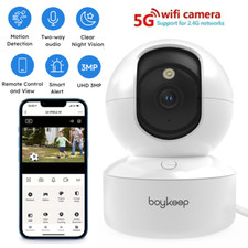 Security Camera 5G WIFI  Baby Pet Monitor Indoor Smart Home Night Vision Wired Baby Monitor price