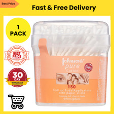 Super Soft Johnson's Baby Pure Cotton Buds 150 by Johnson's Baby - 1 pack NEW Baby Cotton Swabs price