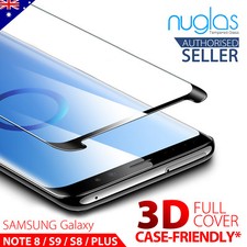 NUGLAS For Samsung S10 5G S9 S8 Plus Note 10 9 8 Tempered Glass Screen Protector Mobile Phone Screen Protector price