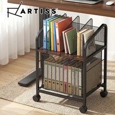 Artiss Mobile File Cabinet Rolling with Locking Wheels Storage Organiser Metal Filing Cabinet price