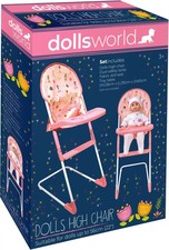 NEW High Chair 56cm / 22" from Mr Toys High Chair Toy price