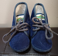 Sesame Street Navy Blue Baby Boys Booties Size 2 Boys' Booties price