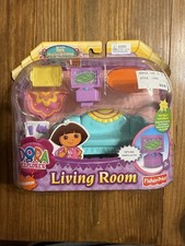 Vtg 2008 Dora The Explorer Dora’s House Living Room Set New In Box Nick Jr Youth Room Set price