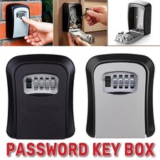 4 Digit Combination Lock Wall Mounted Key Safe Storage Box Security Home Outdoor Key Box price