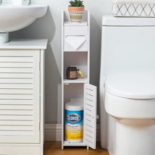 80cm Bathroom Cabinet Storage Toilet Roll Holder Tissue Furniture Stand Rack Bathroom Cabinet / Furniture price