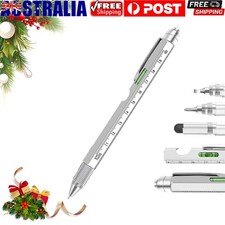 Reliable Ruler Pen Led Light Pen 9 In 1 Multitool Pen For Gifts For Men Diy AU Multi-Function Pen price