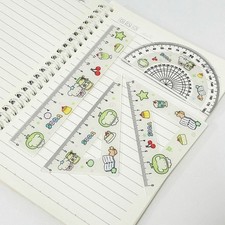 4pcs Measuring Drawing Tools Ruler Set Math Geometry Tools Straight Ruler  Gift Measuring-Drawing Set price