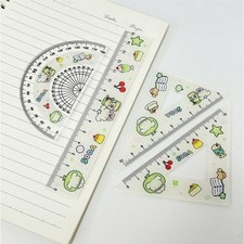 4pcs Measuring Drawing Tools Ruler Set Math Geometry Tools Triangle Rulers  Gift Measuring-Drawing Set price
