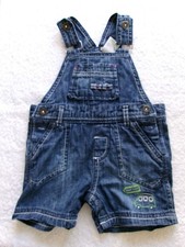 Baby Boy's Target Blue Denim Summer Overalls Shortalls Size 000 EC Baby Overalls price