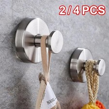2-4PCS Strong Vacuum Suction Cup Hook Shower Towel Holder Hooks Bathroom Kitchen Bathroom / Shower Cabin Sticker price