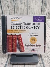 Transparent Language Word Ace Talking Translation Dictionary CD-ROM Windows And Dictionaries & Translation Software price