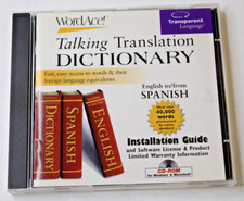 WordAce! Talking Translation Spanish-Eng Dictionary: Spanish Verb Conjugation Dictionaries & Translation Software price